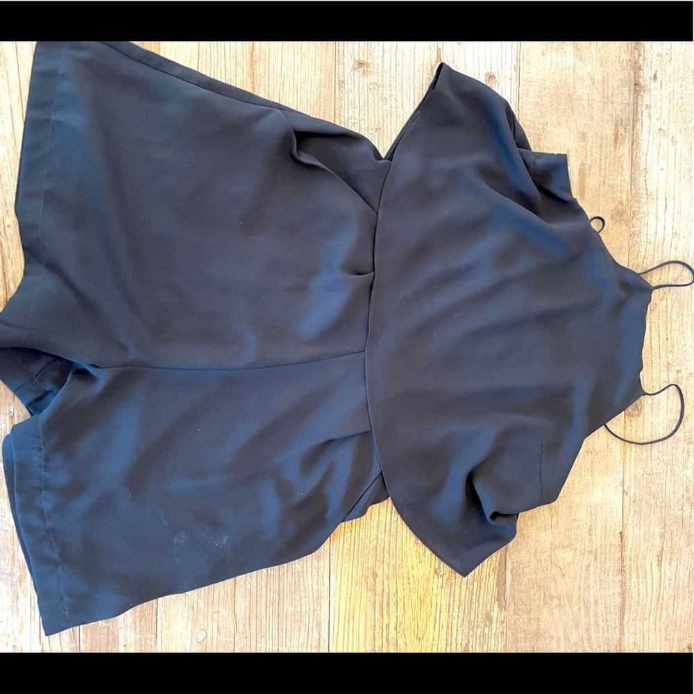 Express Black Romper